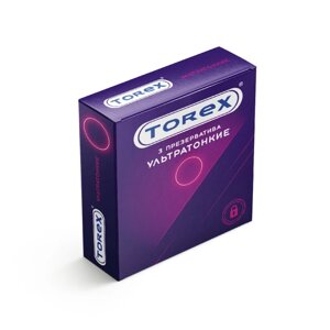 Презервативы ультратонкие - TOREX 3 шт.