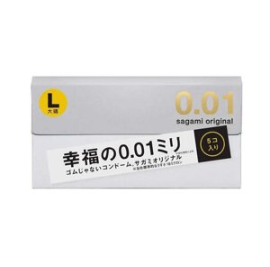 Презервативы Sagami Original 001 L-Size (5 шт./уп.)