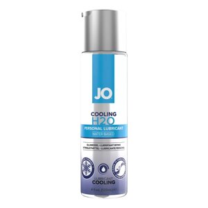 Классический охлаждающий лубрикант на водной основе / JO H2O Cooling 4 oz - 120мл.