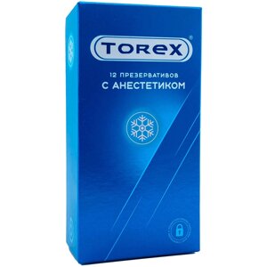 Презервативы продлевающие с анестетиком TOREX 12 шт. в Алматы от компании Секс шоп "More Amore"