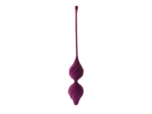 Вагинальные шарики Alcor в cливовом цвете (LYRA) (One Size)