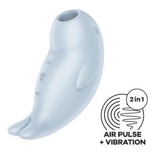 Клиторальный стимулятор Satisfyer Seal you soon (воздушная стимуляция + вибрация)