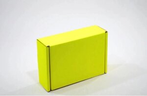 Коробка желтая подарочная (230*170*75 мм.)