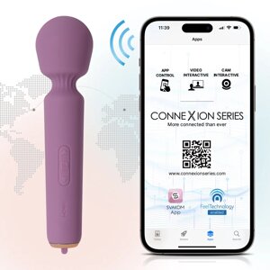 Интерактивный мини Wand вибратор Emma Neo розовый от SVAKOM