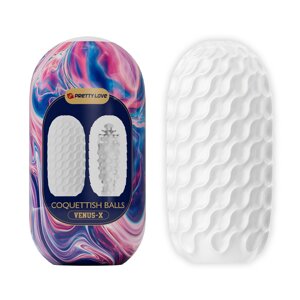 Двухсторонний мастурбатор Coquettish ball