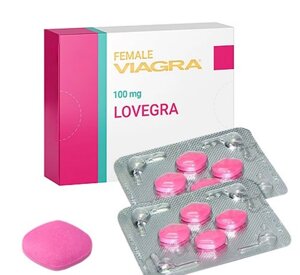 Возбуждающий препарат для женщин Lovegra 100 mg (4 таб.)