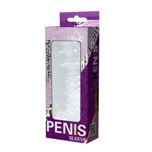 Насадка - удлинитель пениса прозрачная