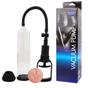 Вакуумная помпа "VACUUM PUMP" (размер: L 200 мм; D 55 мм)