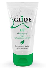 Органическая смазка на водной основе Just Glide Bio 50 мл. в Алматы от компании Секс шоп "More Amore"