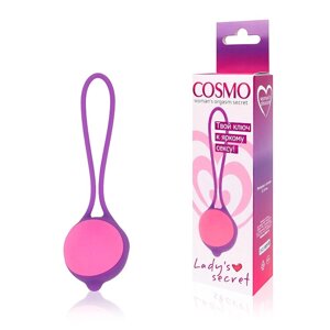 Вагинальный шарик Cosmo, фиолетовый (D 34)