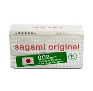 Презервативы SAGAMI Original 002 полиуретановые 12 шт.