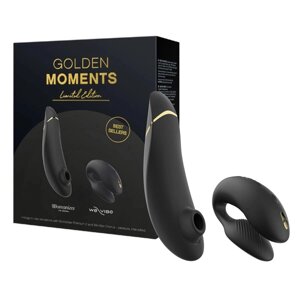 Набор We Vibe Golden Moments Collection с Womanizer premium и We-vibe Chorus Black