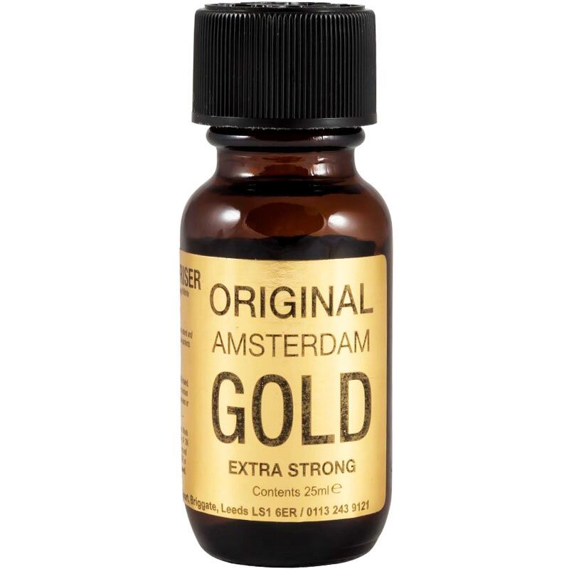 Попперс "Amsterdam Gold" 25 мл.(Англия) от компании Секс шоп "More Amore" - фото 1