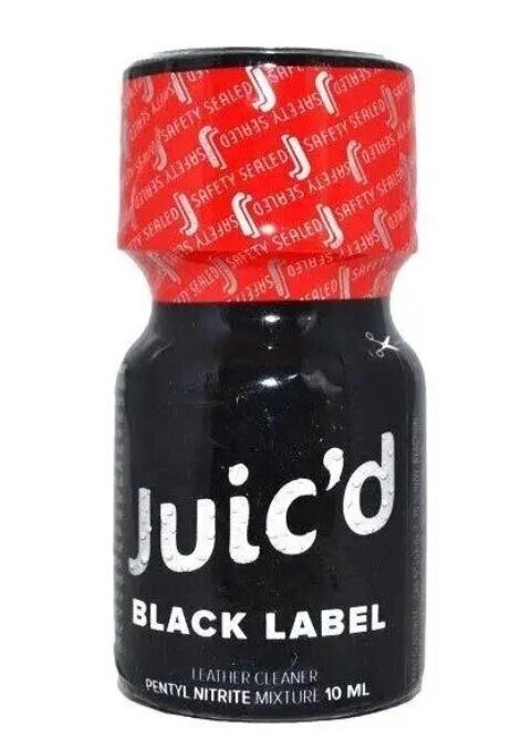 Попперс Juic’d Black Label (Pentyl) 10 мл. от компании Секс шоп "More Amore" - фото 1