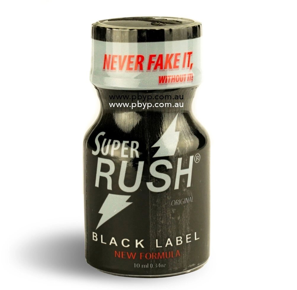 Попперс "Super Rush Black label PWD" 10 мл. (Канада) от компании Секс шоп "More Amore" - фото 1