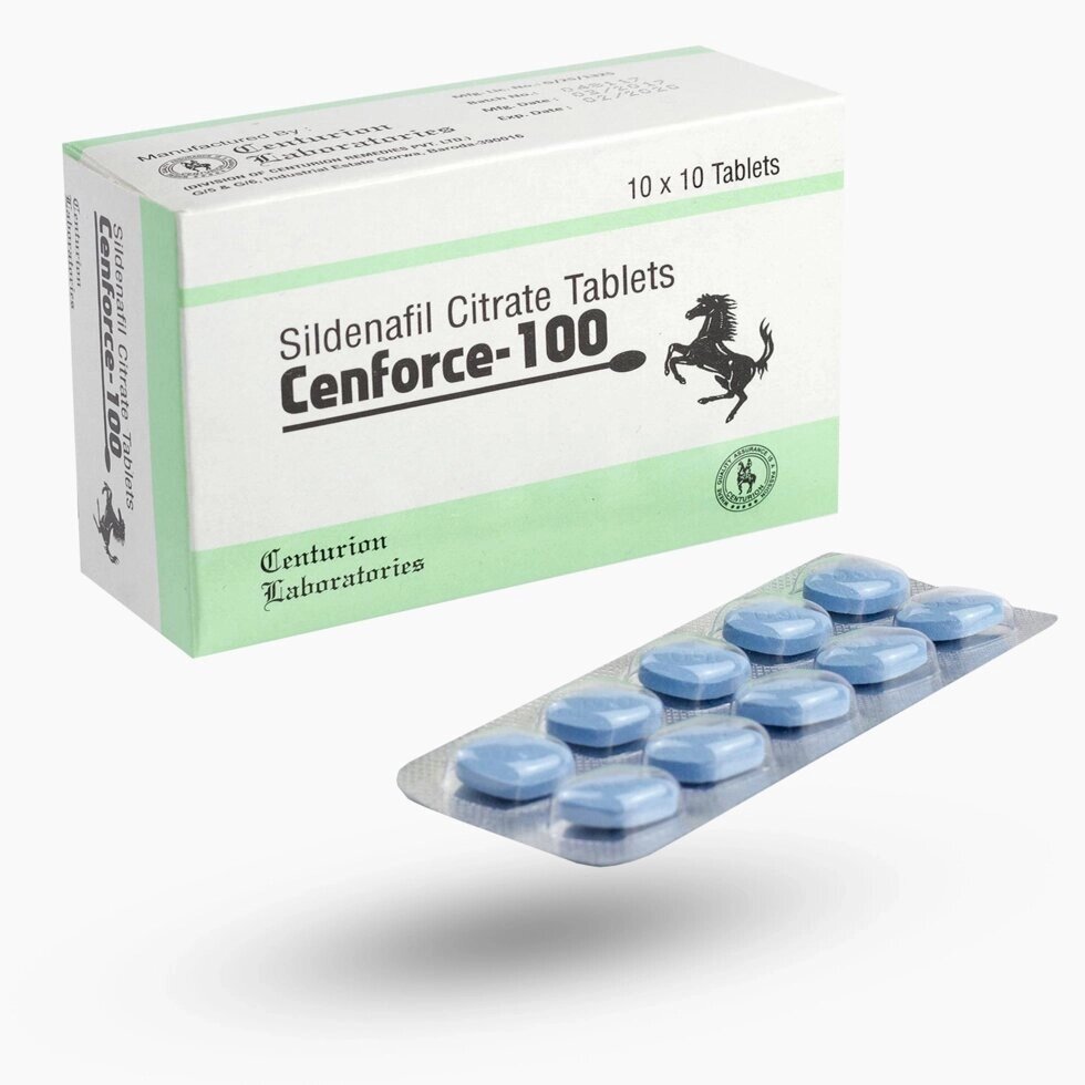 Препарат для мужчин Cenforce -100 (Sildenafil Citrate) - 10 таб. от компании Секс шоп "More Amore" - фото 1