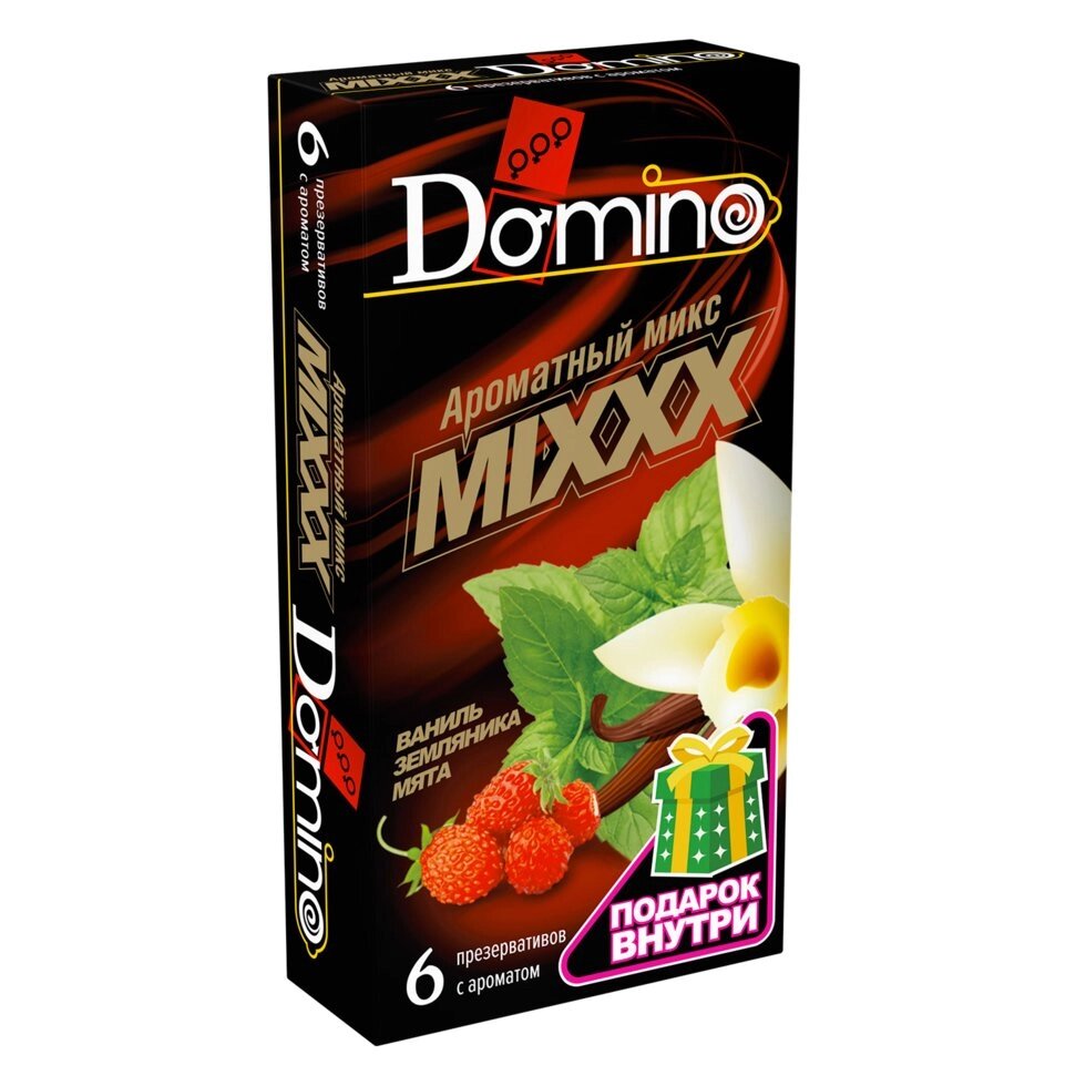 Презервативы DOMINO CLASSICS Ароматный микс (6 шт.) от компании Секс шоп "More Amore" - фото 1