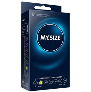 Презервативы My Size Pro классические 10 шт. (размер w=49 мм.)