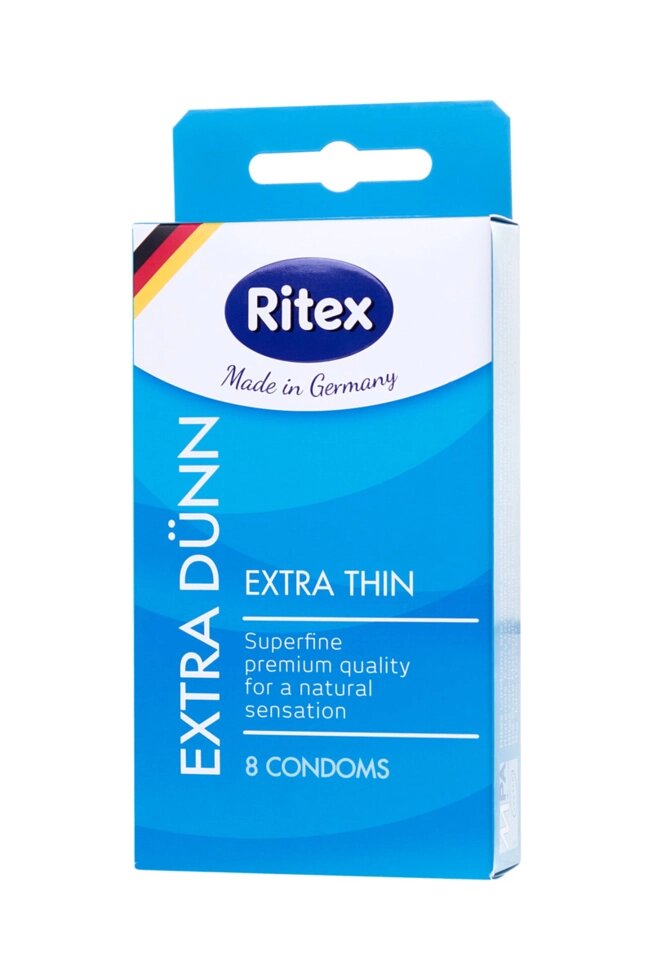 Презервативы Ritex EXTRA DÜNN №8, ультра тонкие,18 см. от компании Секс шоп "More Amore" - фото 1