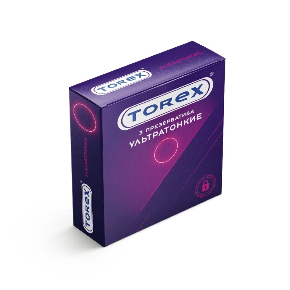 Презервативы ультратонкие - TOREX 3 шт. от компании Секс шоп "More Amore" - фото 1