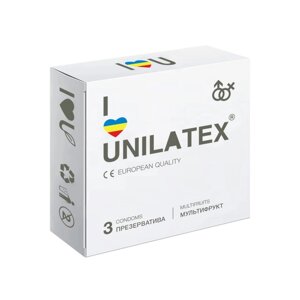 Презервативы Unilatex Multifruits/ароматизированные, 3 шт