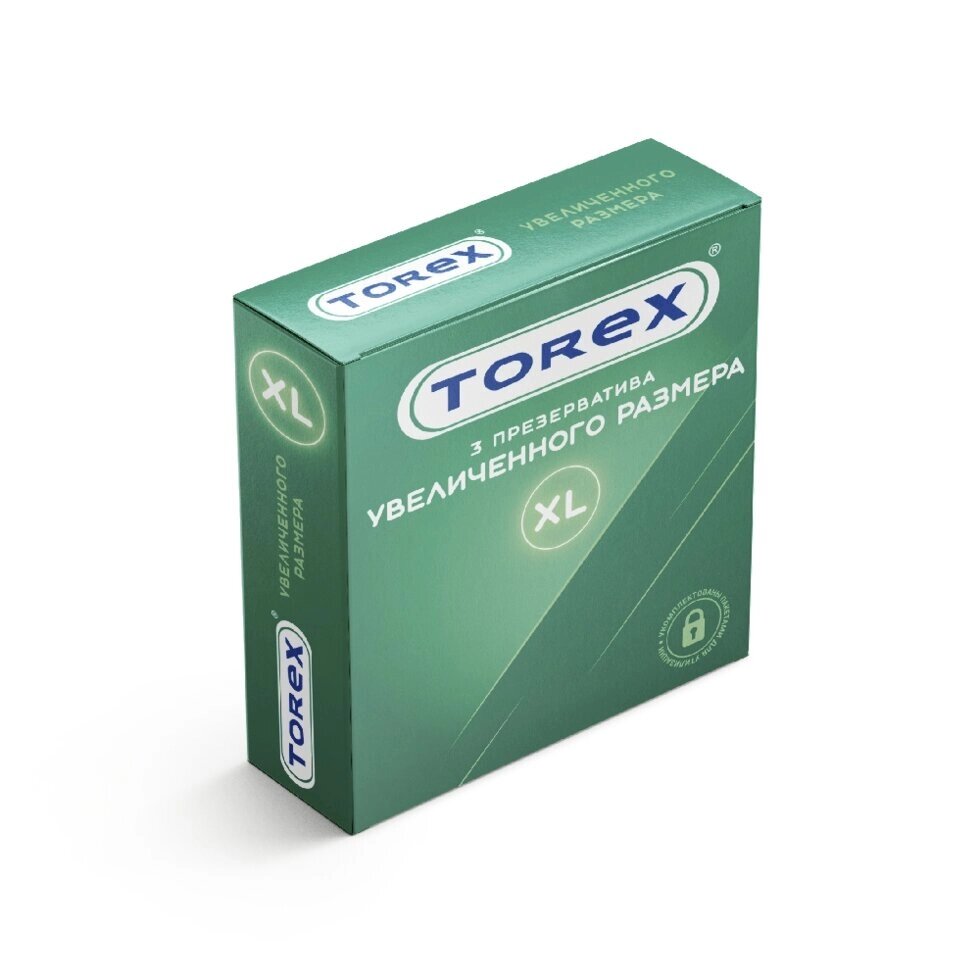 Презервативы увеличенного размера - TOREX 3 шт. от компании Секс шоп "More Amore" - фото 1
