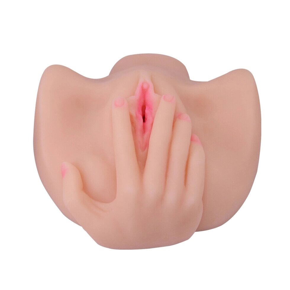 Реалистичный мастурбатор в виде половых губ от компании Секс шоп "More Amore" - фото 1