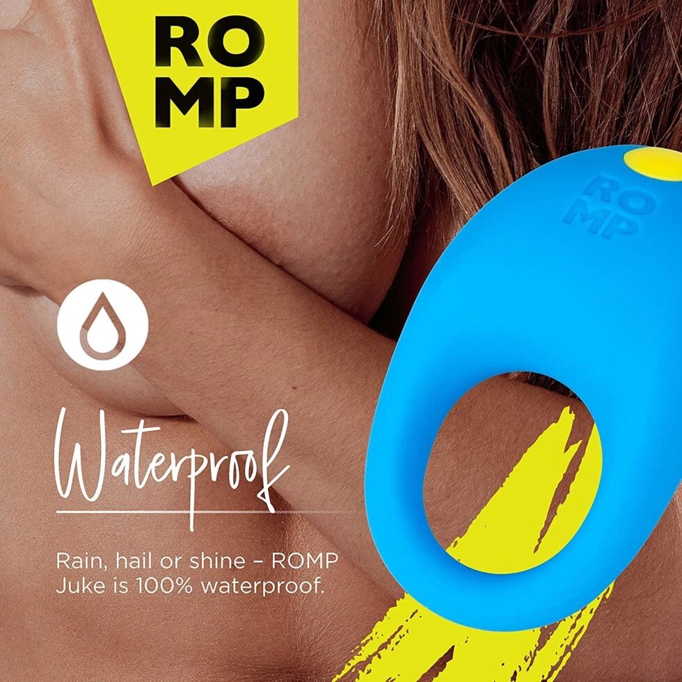 Romp Juke Виброкольцо синее от компании Секс шоп "More Amore" - фото 1