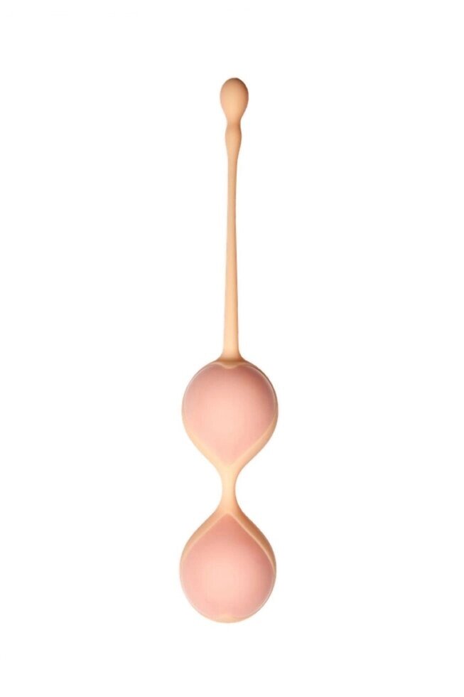 Шарики Кегеля со смещенным центром тяжести Orion, цвет персиковый от компании Секс шоп "More Amore" - фото 1