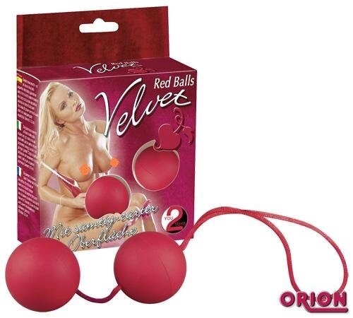 Шарики вагинальные  Velvet от компании Секс шоп "More Amore" - фото 1