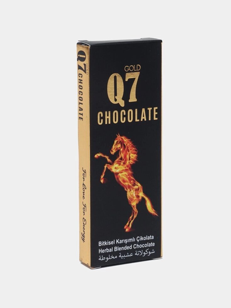 Шоколад Q7 gold Унисекс 25 г. от компании Секс шоп "More Amore" - фото 1