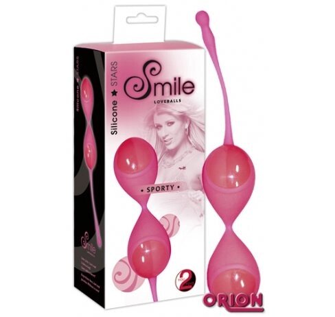 Smile Шарики вагинальные светло-розовые             от компании Секс шоп "More Amore" - фото 1