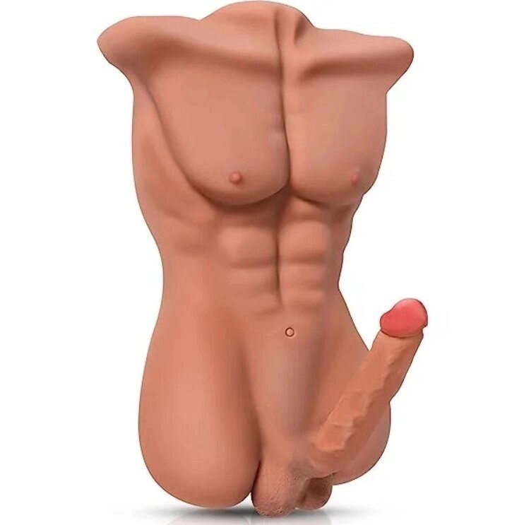 Спортивное мужское тело с фаллоимитатором (8,5 кг.) от компании Секс шоп "More Amore" - фото 1