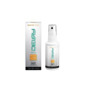 Спрей-пролонгатор для мужчин DELAY SPRAY RHINO LONG POWER 50 мл.