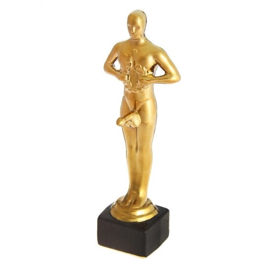 Статуэтка "Оскар-самец", покрытие булат, 25 см от компании Секс шоп "More Amore" - фото 1