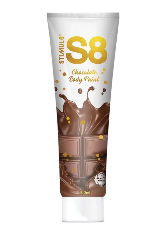 Stimul 8 Bodypaint - краска для тела со вкусом шоколада, 100 мл Шоколад от компании Секс шоп "More Amore" - фото 1
