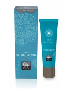 Stimulation GEL mint интимный гель 30 мл (shiatsu)