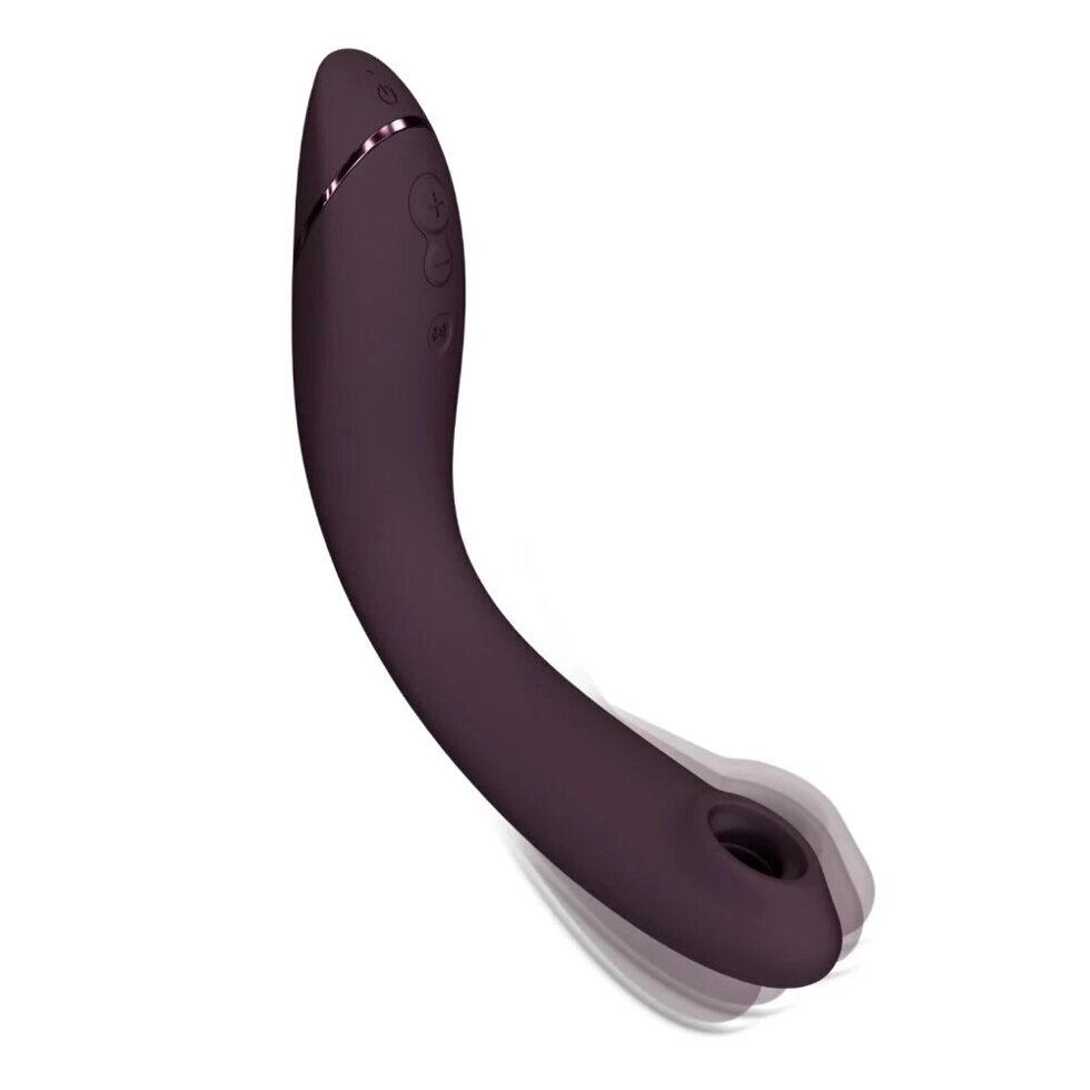 Стимулятор G-точки Womanizer OG c технологией Pleasure Air и вибрацией фиолетовый от компании Секс шоп "More Amore" - фото 1