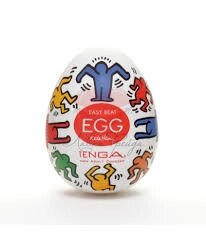 TENGA&Keith Haring Egg Мастурбатор яйцо Dance от компании Секс шоп "More Amore" - фото 1