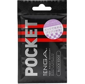 TENGA Pocket Мастурбатор Block Edge