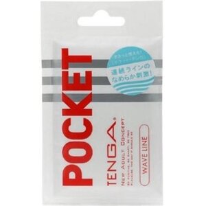 TENGA Pocket Мастурбатор Wave Line