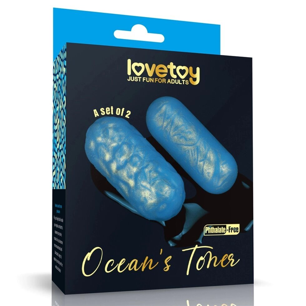 Тренажер для вагинальных мышц Ocean's Toner Egg 3 от компании Секс шоп "More Amore" - фото 1