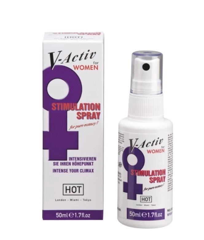 V-Active стимулирующий крем для женщин 50 мл. (HOT) от компании Секс шоп "More Amore" - фото 1