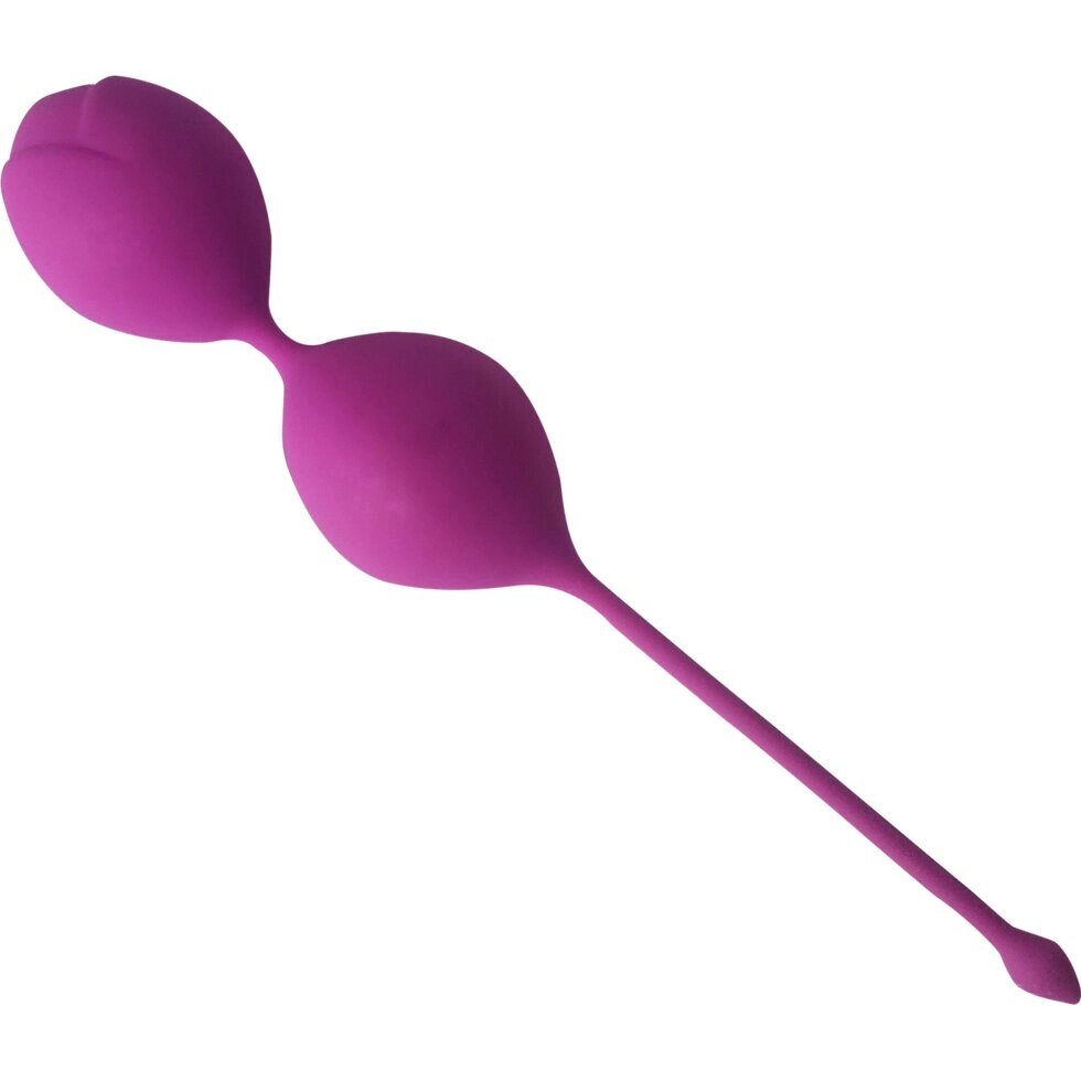 Вагинальные шарики фиолетовые  Smart ball Lealso (19,5 *3,6) от компании Секс шоп "More Amore" - фото 1