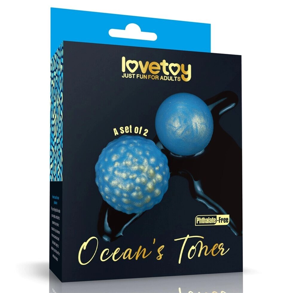Вагинальные шарики Ocean's Toner Egg от компании Секс шоп "More Amore" - фото 1