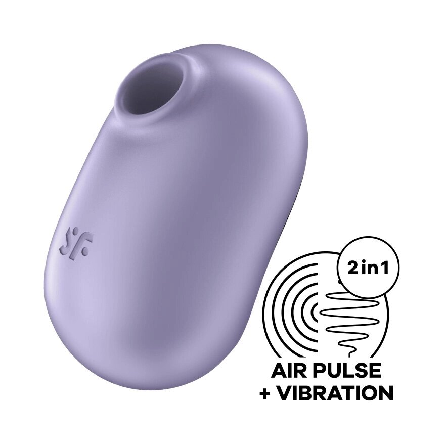 Вакуумно-волновой стимулятор с вибрацией Satisfyer Pro To Go 2 фиолетовый от компании Секс шоп "More Amore" - фото 1