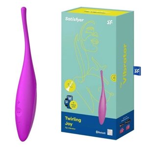 Вибратор для клитора Satisfyer Twirling Joy fuchsia