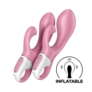 Вибратор-кролик Air pump bunny 2 Satisfyer розовый