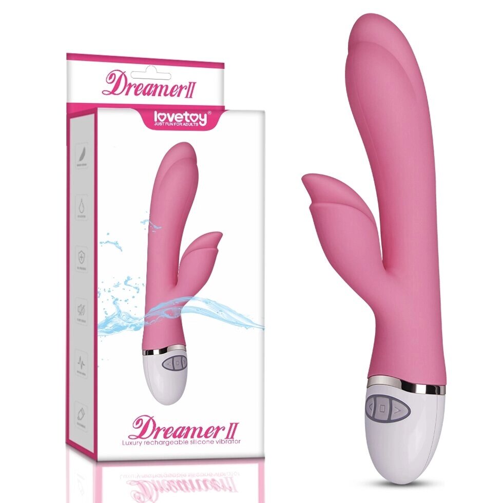 Вибратор-кролик Dreamer II (20,5 см.) от компании Секс шоп "More Amore" - фото 1