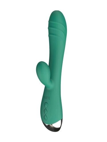 Вибратор кролик Eridan, цвет хвойный зеленый (SOLAR) от компании Секс шоп "More Amore" - фото 1